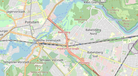 Bicycle workshop on map