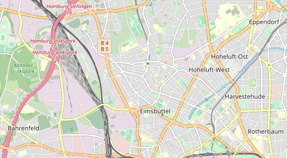 Bicycle workshop on map