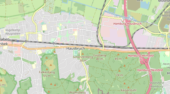 Bicycle workshop on map