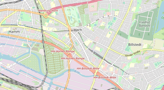Bicycle workshop on map