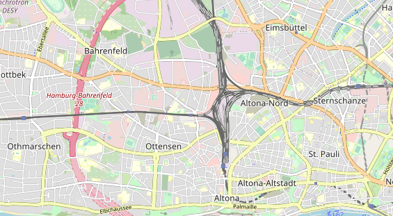 Bicycle workshop on map