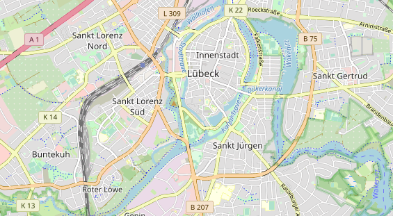 Fahrradwerkstatt auf Karte