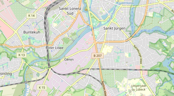 Bicycle workshop on map