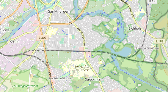 Bicycle workshop on map