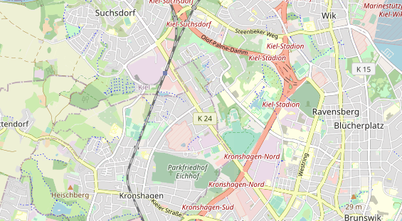 Fahrradwerkstatt auf Karte