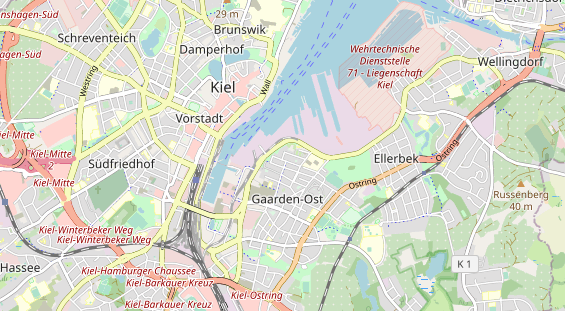 Fahrradwerkstatt auf Karte