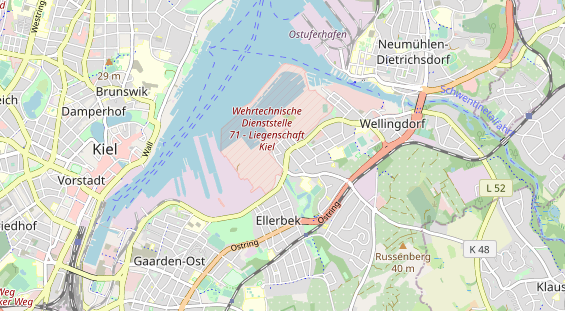 Fahrradwerkstatt auf Karte