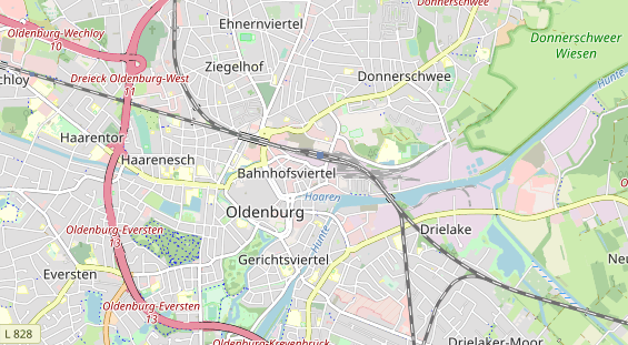 Fahrradwerkstatt auf Karte