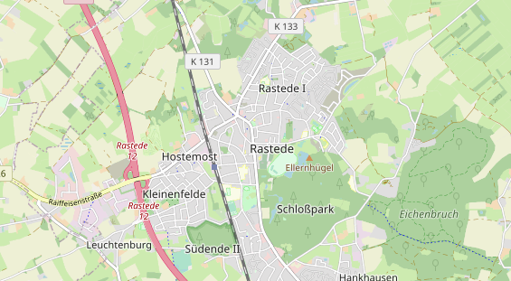 Fahrradwerkstatt auf Karte