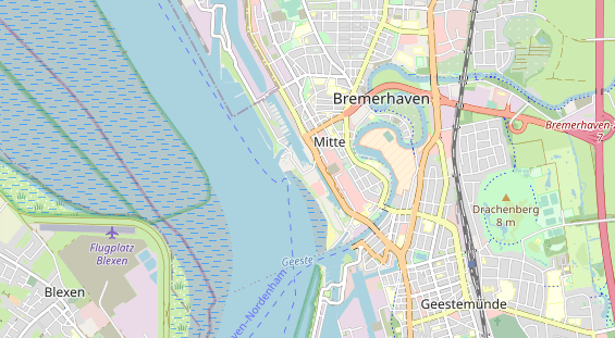 Fahrradwerkstatt auf Karte