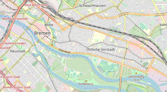 Fahrradwerkstatt auf Karte