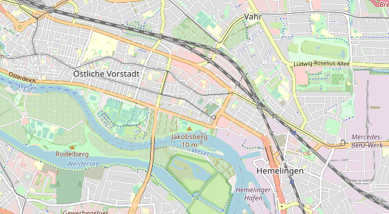 Fahrradwerkstatt auf Karte