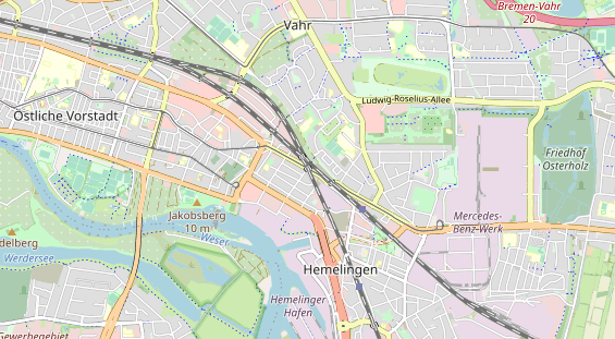 Fahrradwerkstatt auf Karte
