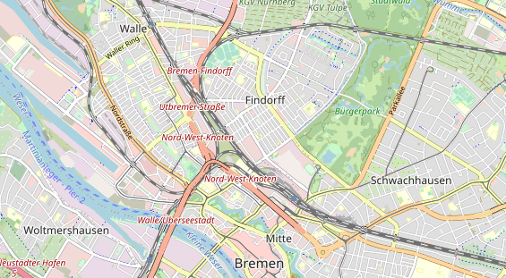 Fahrradwerkstatt auf Karte