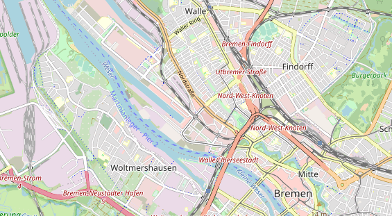 Fahrradwerkstatt auf Karte