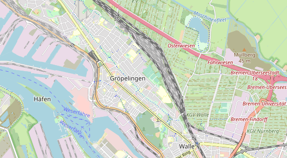 Fahrradwerkstatt auf Karte