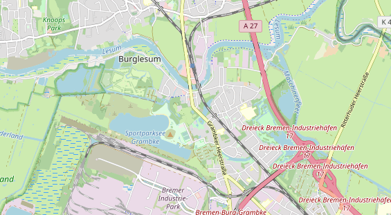 Bicycle workshop on map