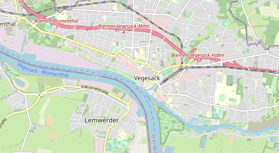 Fahrradwerkstatt auf Karte
