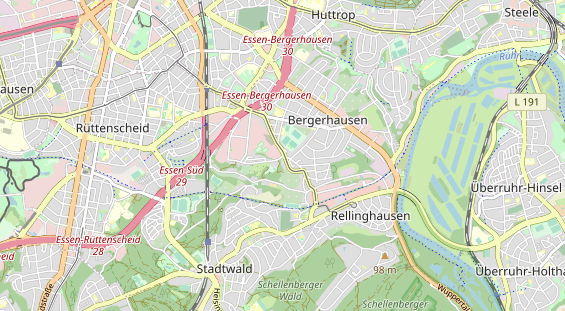 Bicycle workshop on map