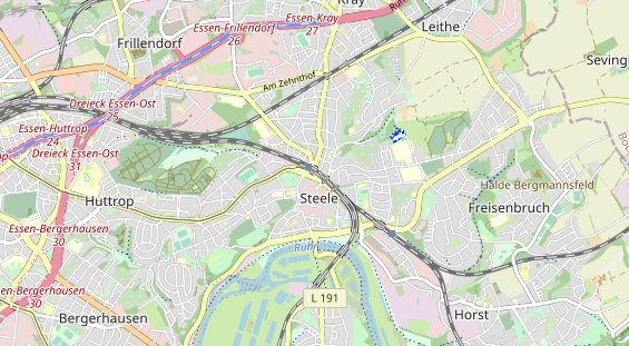 Fahrradwerkstatt auf Karte