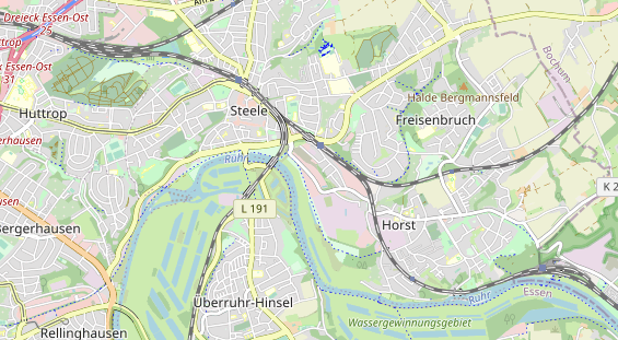 Fahrradwerkstatt auf Karte