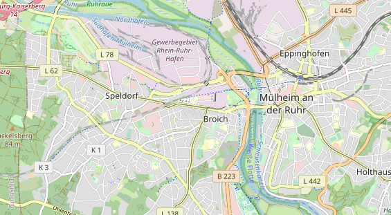 Bicycle workshop on map