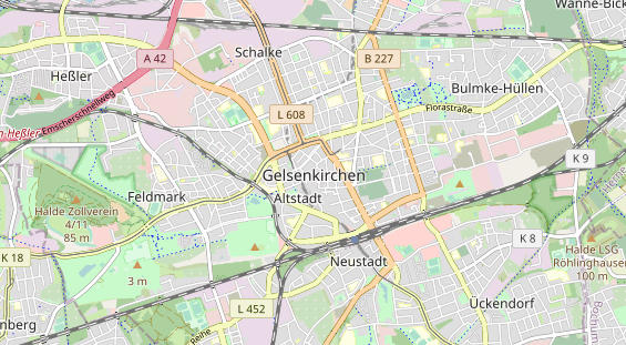 Fahrradwerkstatt auf Karte