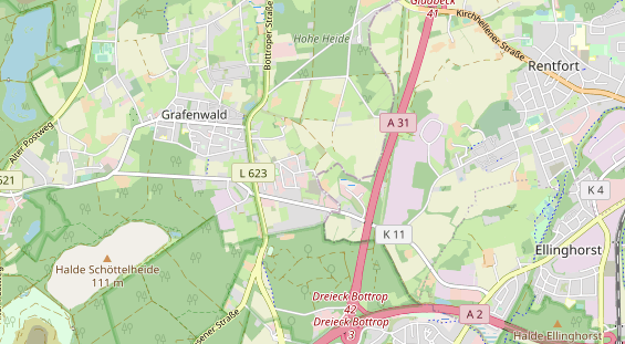 Bicycle workshop on map