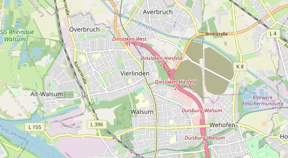Bicycle workshop on map