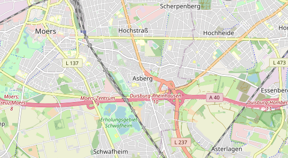 Bicycle workshop on map