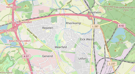 Bicycle workshop on map