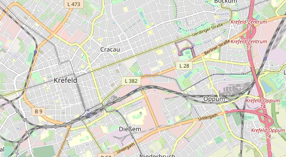 Fahrradwerkstatt auf Karte