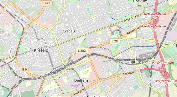 Fahrradwerkstatt auf Karte