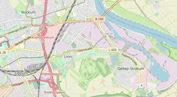 Bicycle workshop on map