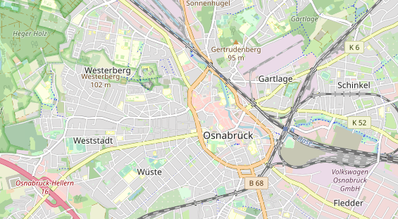 Bicycle workshop on map