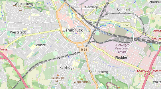 Fahrradwerkstatt auf Karte