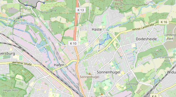 Fahrradwerkstatt auf Karte