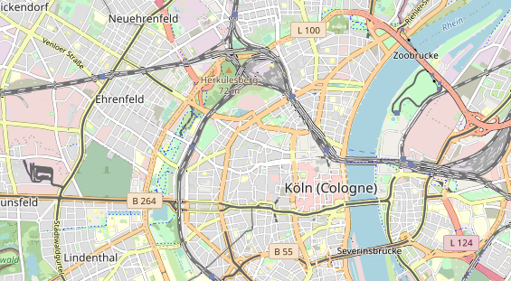 Bicycle workshop on map