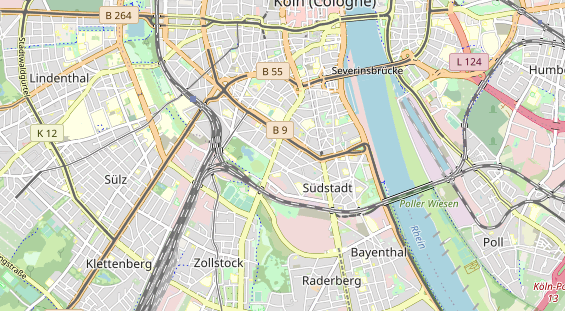 Bicycle workshop on map