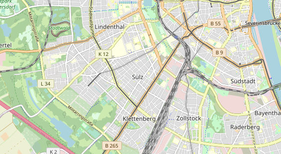 Bicycle workshop on map