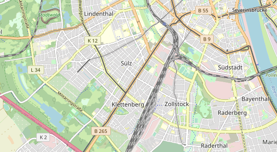 Fahrradwerkstatt auf Karte
