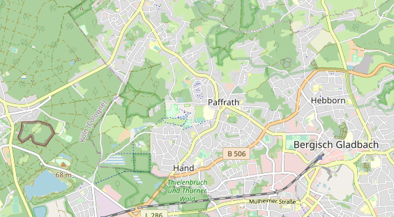 Fahrradwerkstatt auf Karte