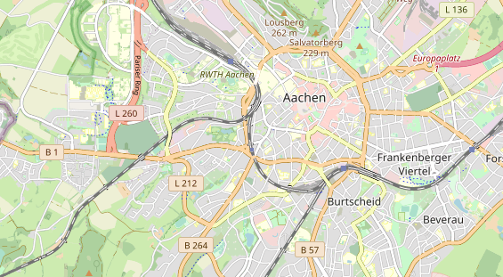 Fahrradwerkstatt auf Karte