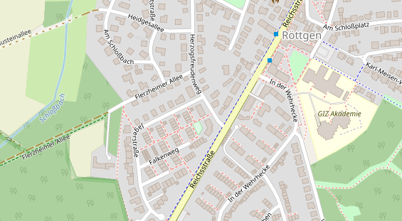 Fahrradwerkstatt auf Karte