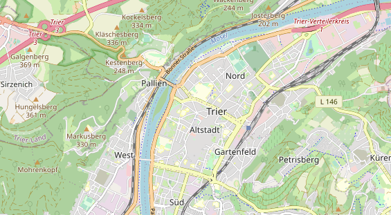 Fahrradwerkstatt auf Karte