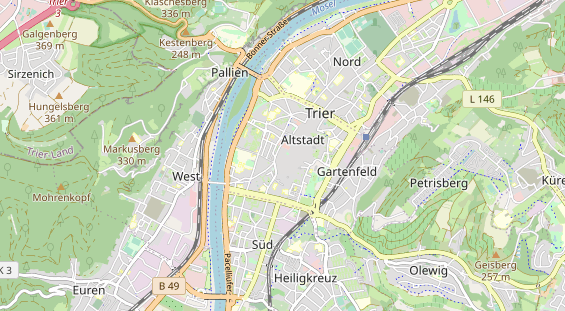 Fahrradwerkstatt auf Karte