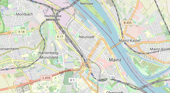 Fahrradwerkstatt auf Karte
