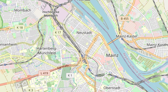 Fahrradwerkstatt auf Karte