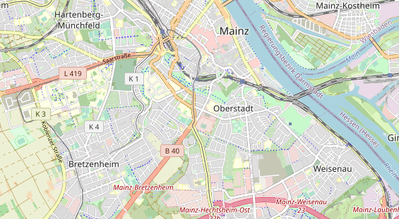 Fahrradwerkstatt auf Karte