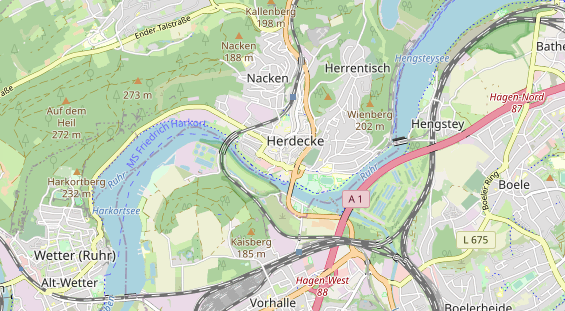 Bicycle workshop on map